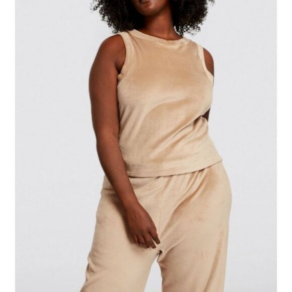 SKIMS Velour Tank Honey 4X  Sleeveless - Picture 4 of 5